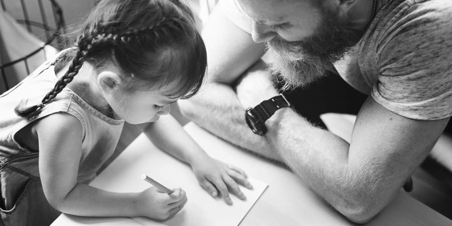 How does a father get parental responsibility for his child?